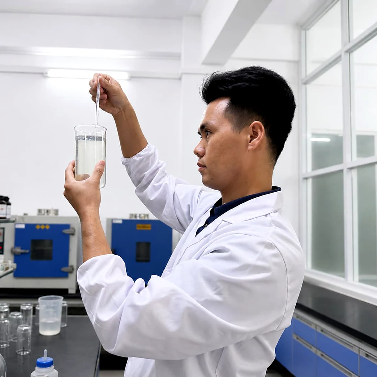 Laboratory testing and specification review for finished CMC batch release