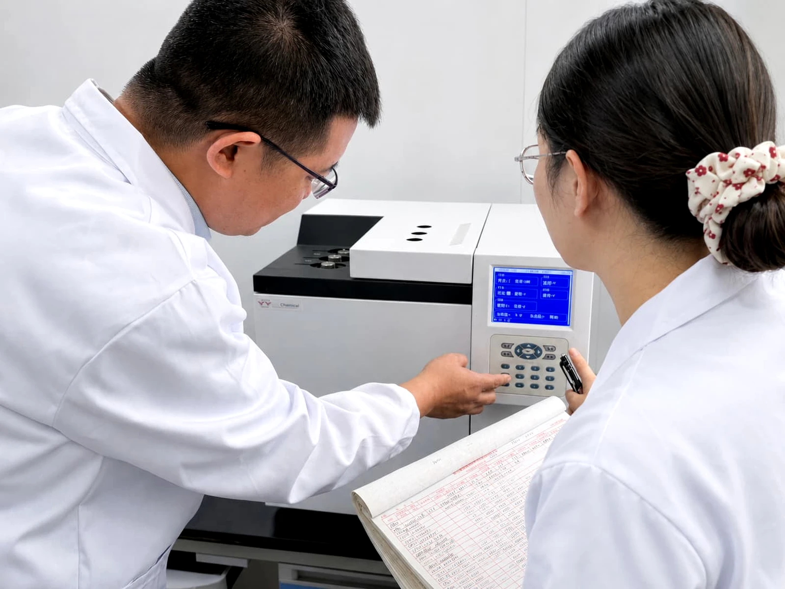 FSX Chemical laboratory viscosity testing and batch quality control for textile printing thickeners