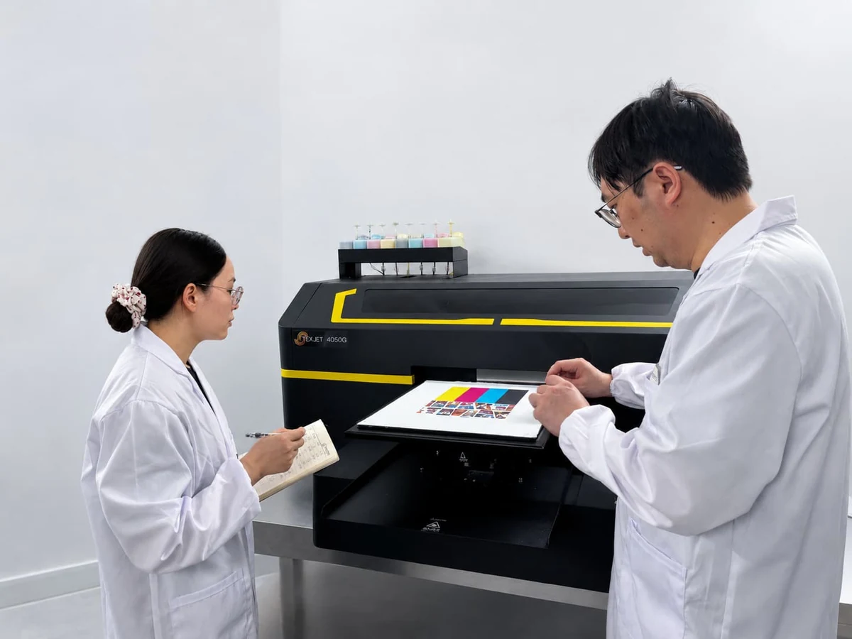 FSX Chemical textile printing thickener performance testing for sample and grade matching