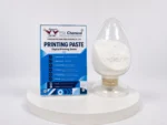 Échantillon de poudre pour pâte d'impression numérique destiné à l'évaluation d'un épaississant pour l'impression textile