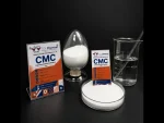 CMC carboxymethyl cellulose powder sample from FSX Chemical for industrial textile printing