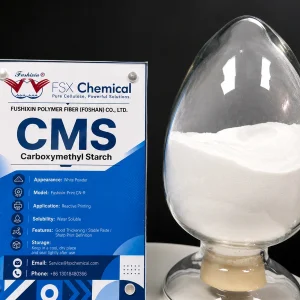 FSX Chemical CMS toz numunesi, tekstil baskı macunu uygulaması için