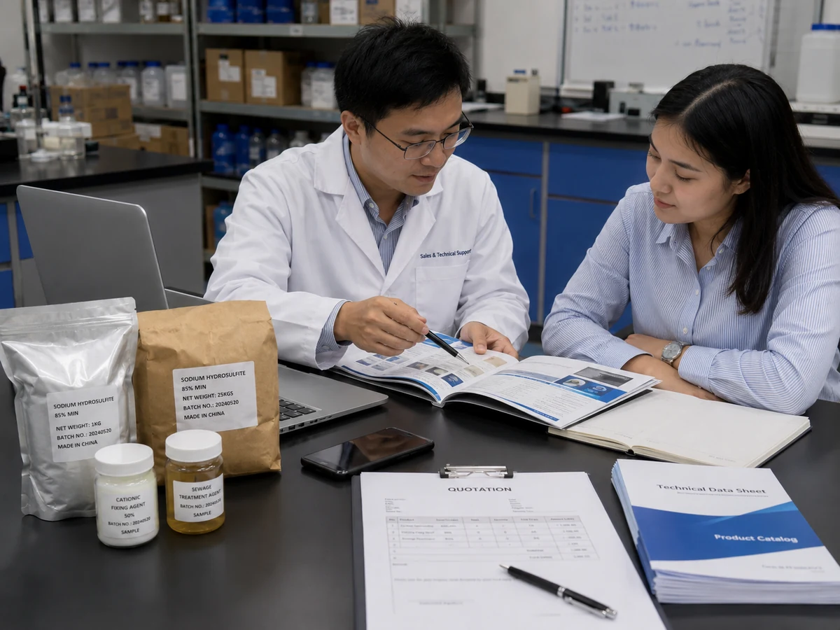 FSX Chemical contact and technical support service for product inquiry, quotation review and document discussion