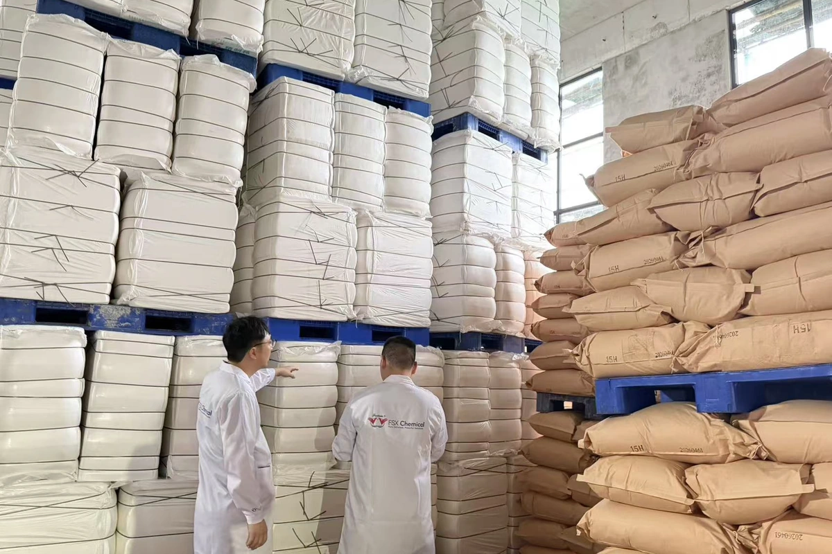 FSX Chemical digital printing paste factory production and warehouse supply support