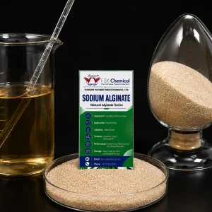 FSX Chemical sodium alginate powder and stock paste solution for reactive textile printing
