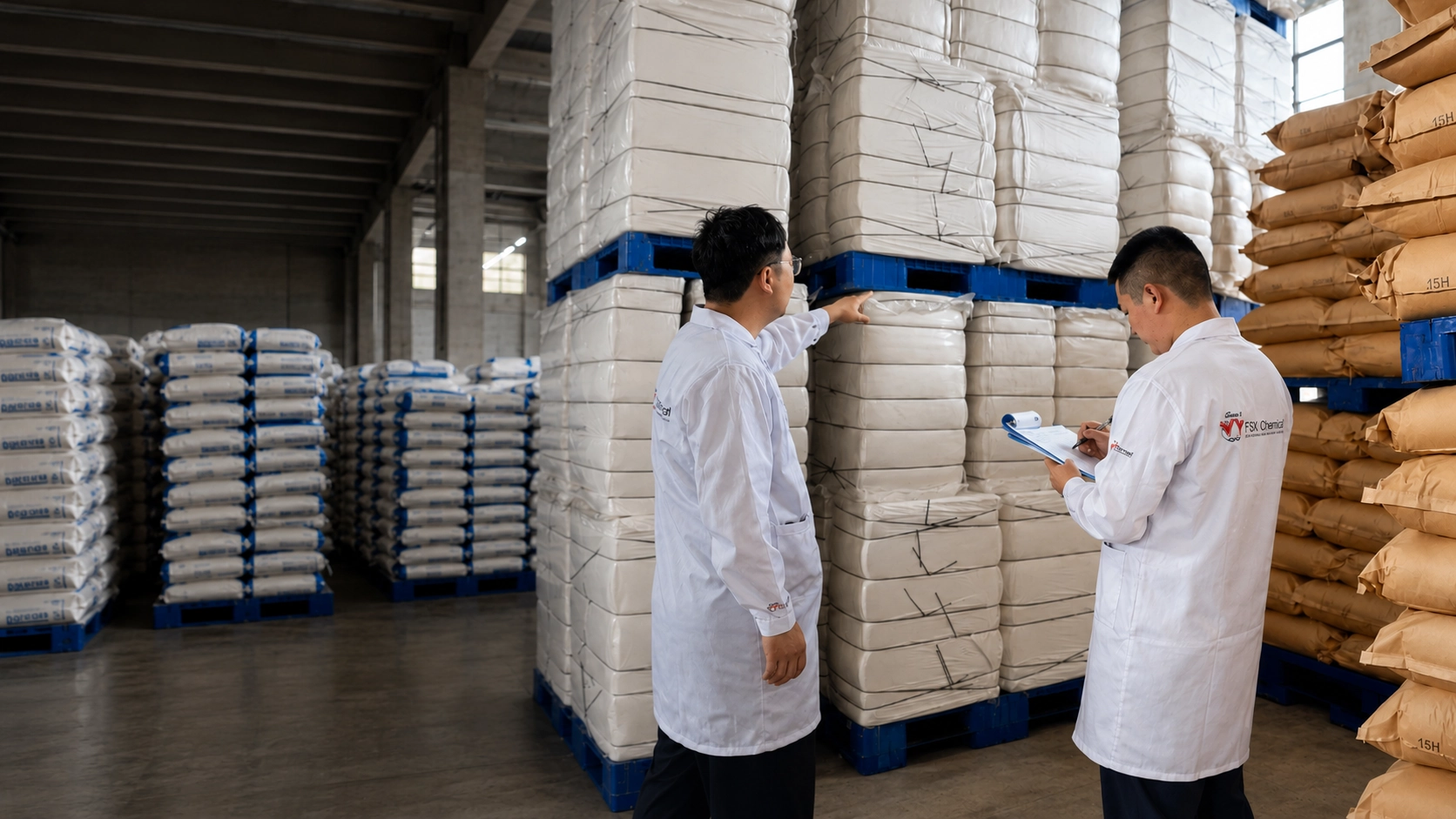 FSX Chemical textile printing paste warehouse quality inspection and bulk supply